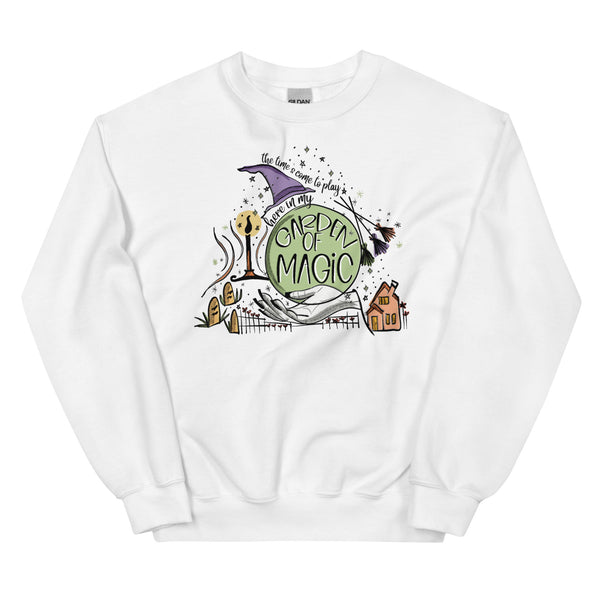 Hocus Pocus Garden of Magic Sweatshirt Disney Halloween Shirt Sarah Sanderson's Song Halloween Unisex Sweatshirt