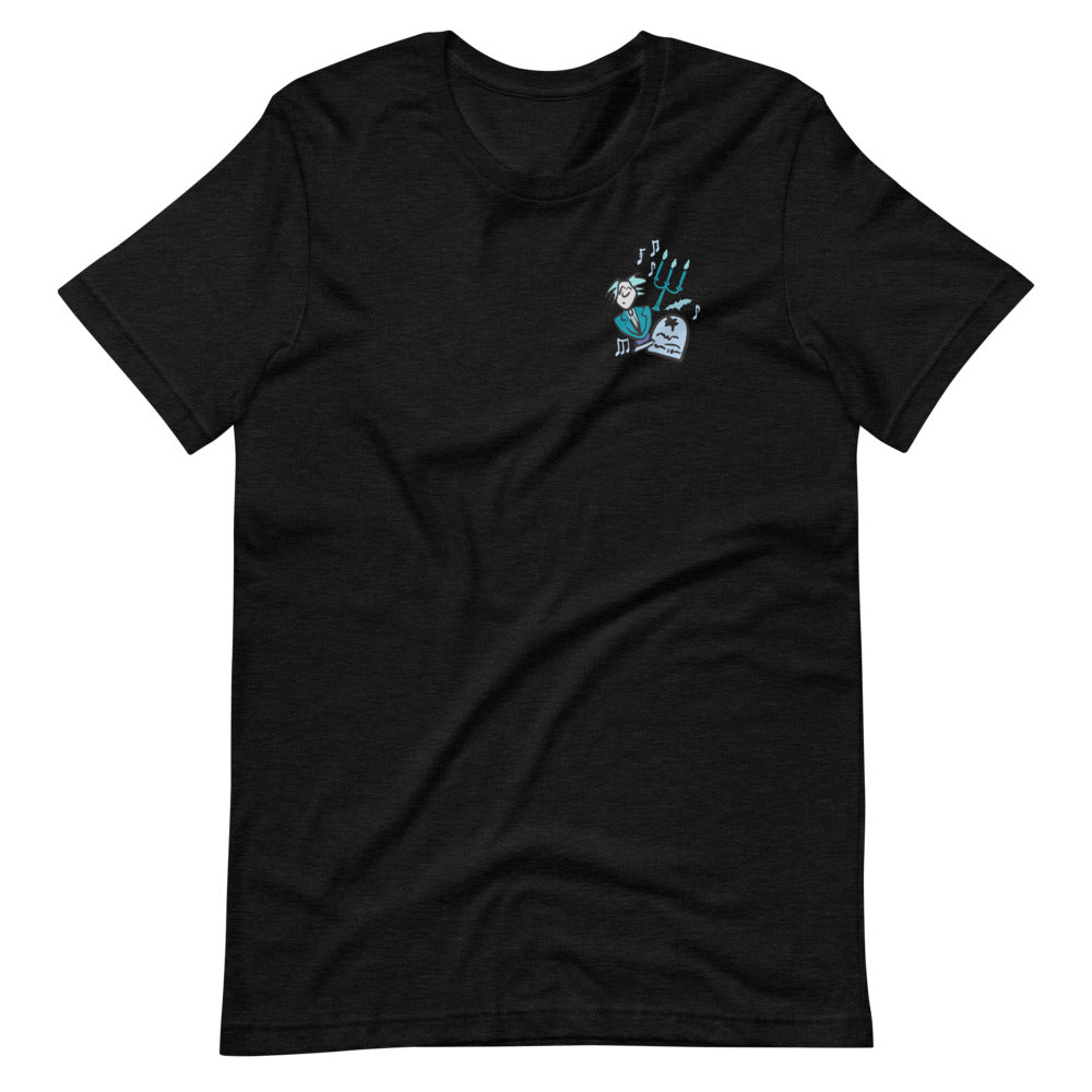 Haunted Mansion T-shirt Out to Socialize 2-sided Disney Ghosts T-Shirt