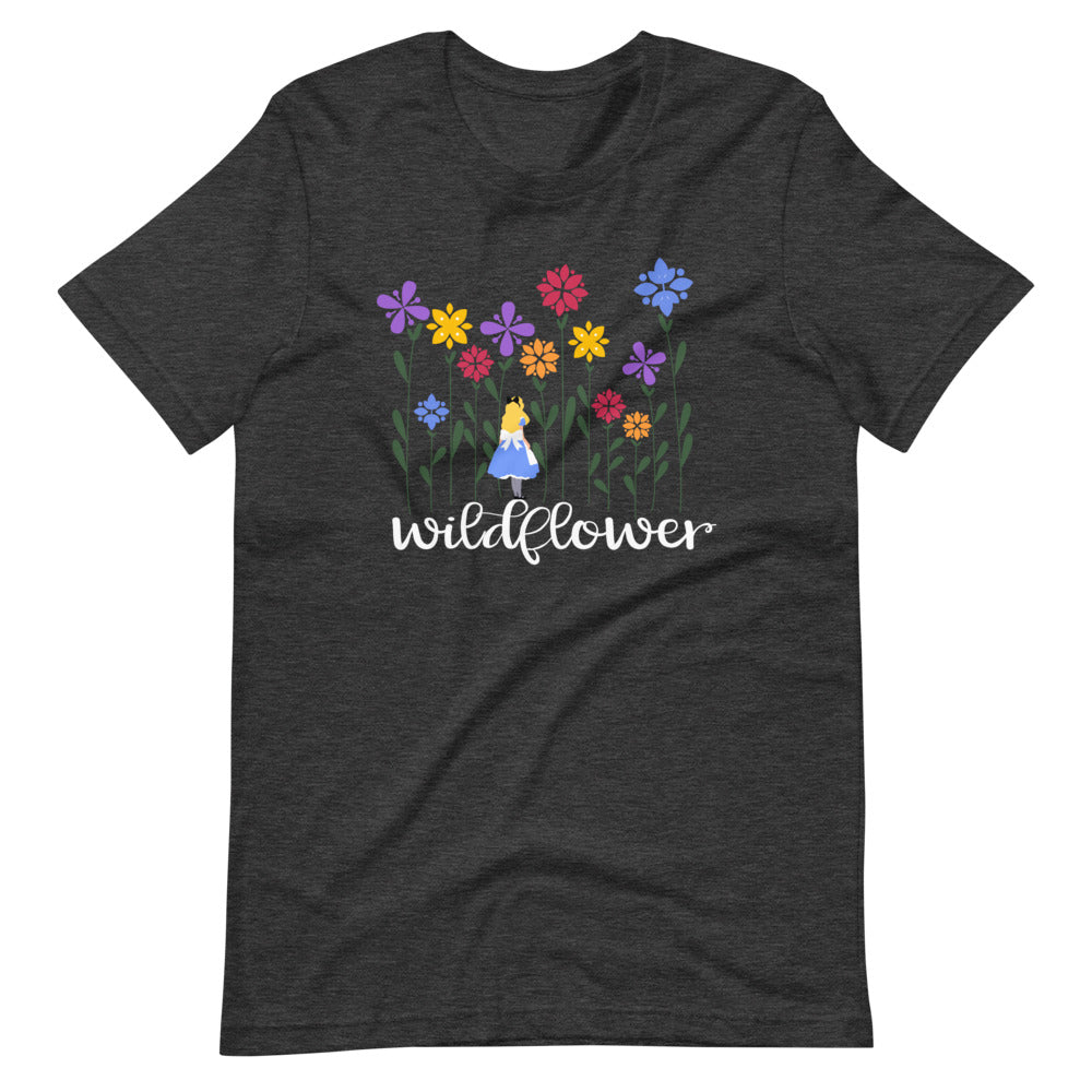 Alice in Wonderland Wildflower Disney T-Shirt Flower and Garden