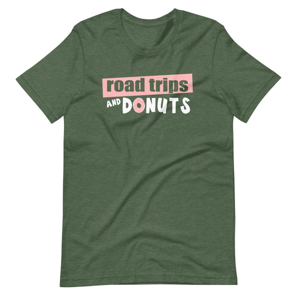 Big Pink Donut T-shirt Disney Road Trips and Donuts Unisex T-Shirt