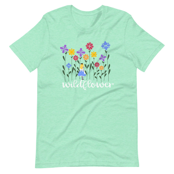 Alice in Wonderland Wildflower Disney T-Shirt Flower and Garden