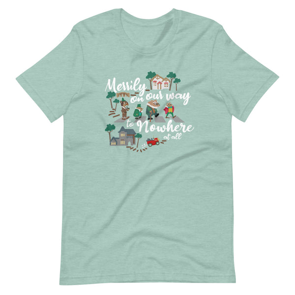 Mr. Toad Merrily T-Shirt Merrily on Our Way to Nowhere at all Disneyland T-shirt