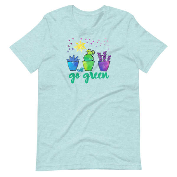 Go Green Pascal T-Shirt Tangled Succulents and Plants Disney T-shirt