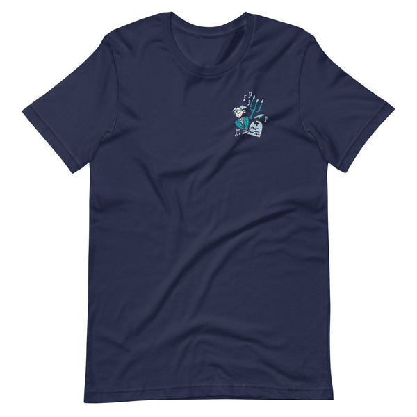 Haunted Mansion T-shirt Out to Socialize 2-sided Disney Ghosts T-Shirt