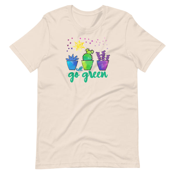 Go Green Pascal T-Shirt Tangled Succulents and Plants Disney T-shirt