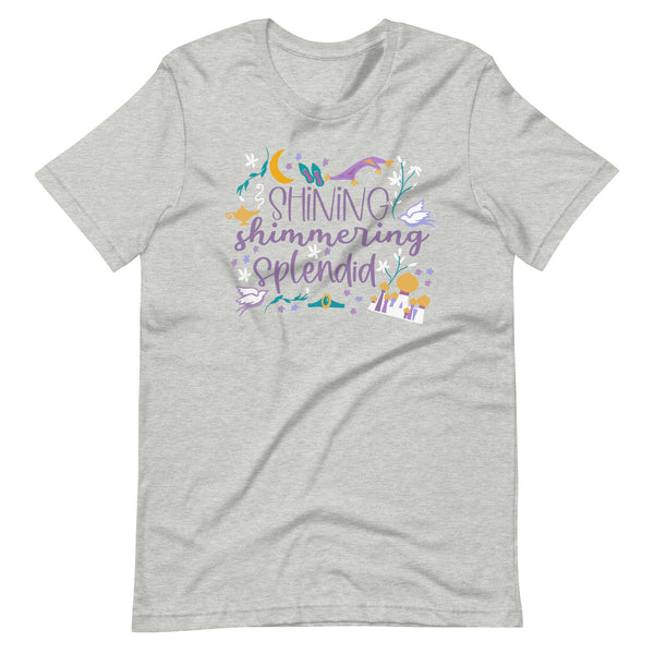 Jasmine Shining Shimmering T-Shirt Aladdin Disney Princess Jasmine T-Shirt