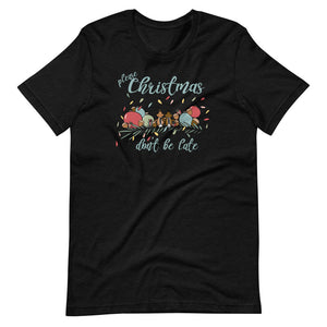 Chip and Dale Christmas T-Shirt Please Christmas Don't Be Late Chipmunk Song T-shirt