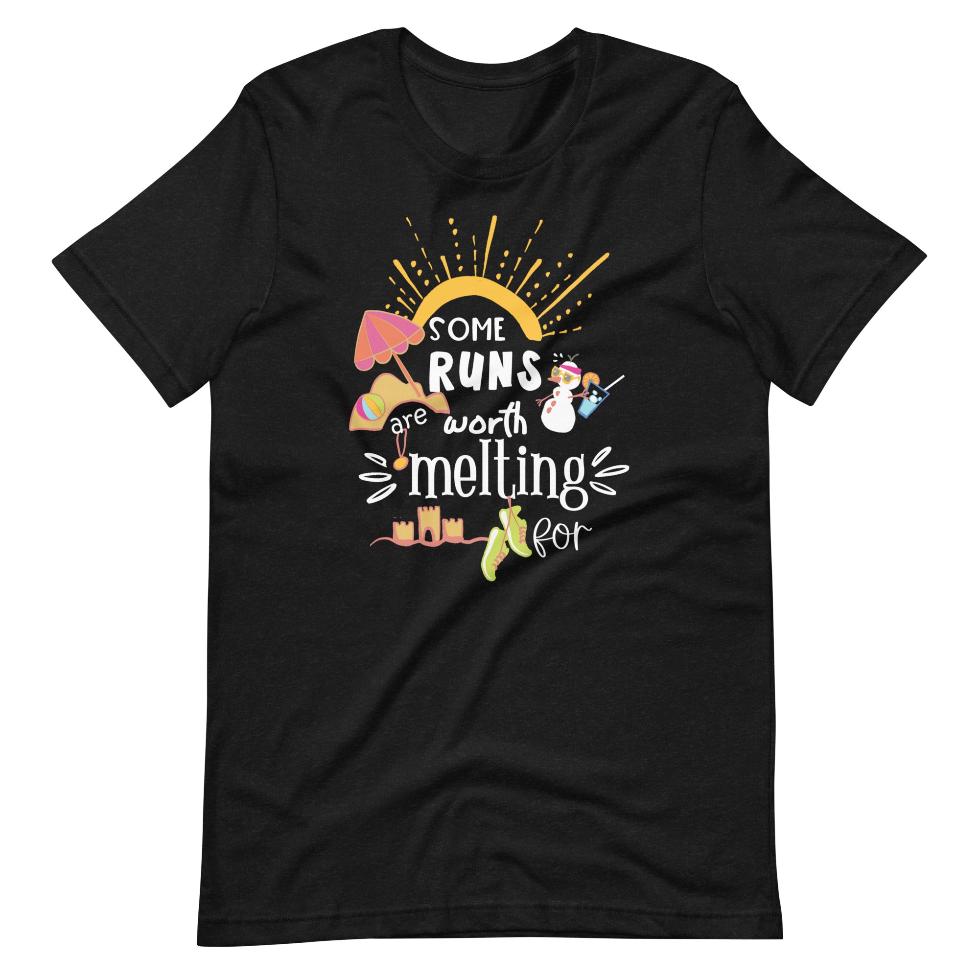 runDisney Frozen T-Shirt Some Runs are Worth Melting For Olaf Summer T-shirt