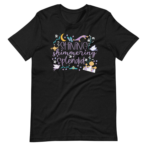 Jasmine Shining Shimmering T-Shirt Aladdin Disney Princess Jasmine T-Shirt