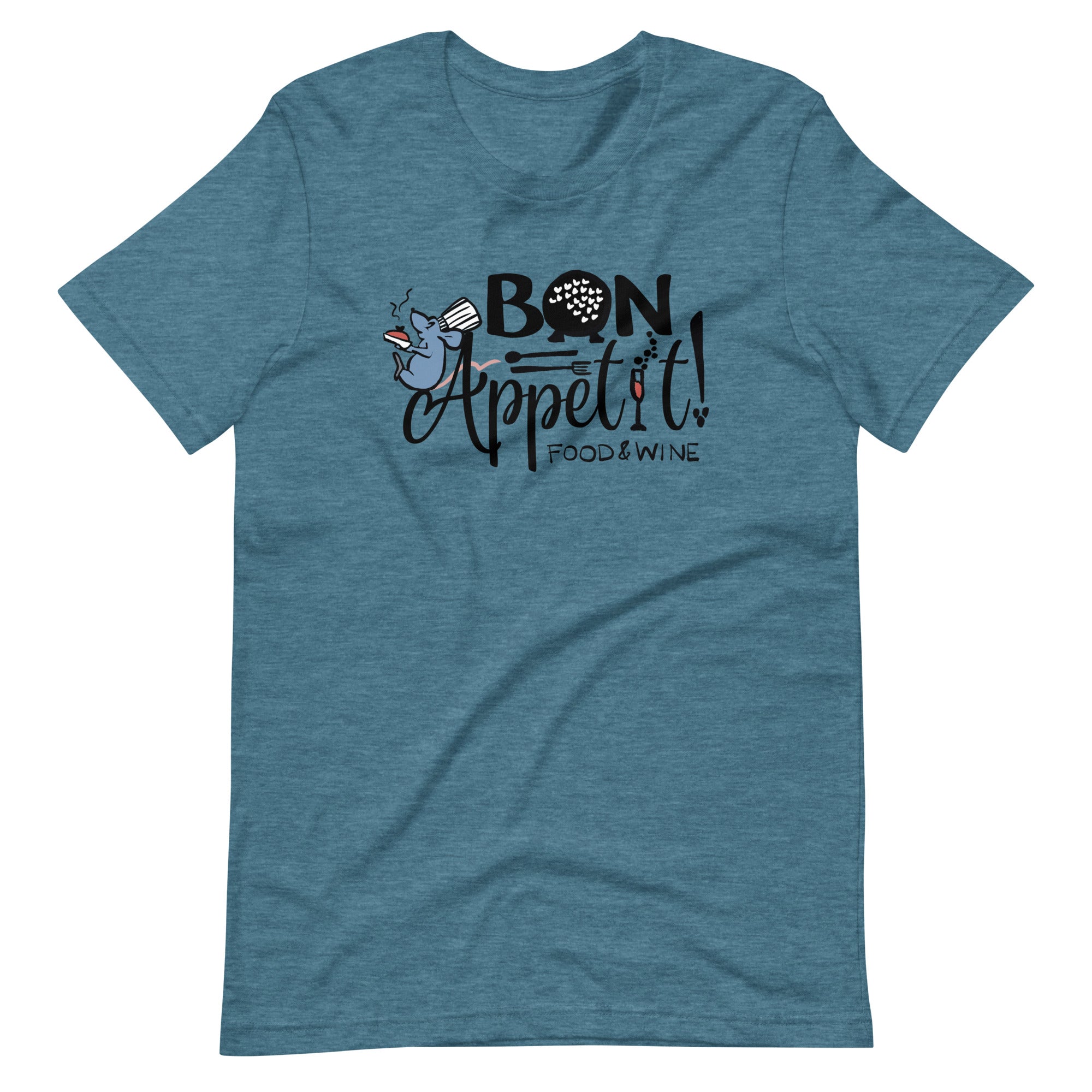 Epcot Bon Appetit T-Shirt Disney Food and Wine Festival Remy Disney Shirt Epcot T-Shirt