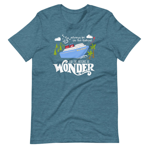 Disney Wonder Cruise Shirt Disney Family Cruise Vacation Unisex T-shirt