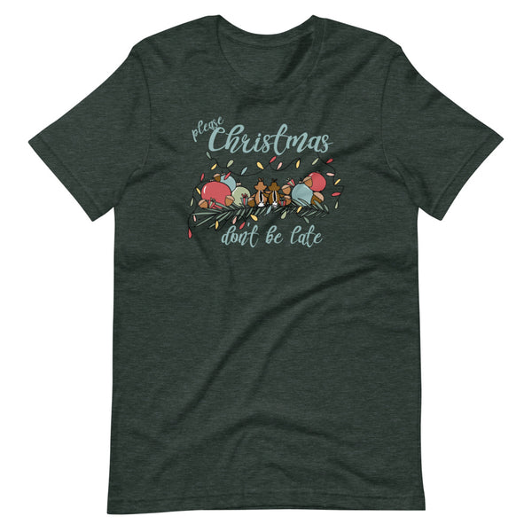 Chip and Dale Christmas T-Shirt Please Christmas Don't Be Late Chipmunk Song T-shirt