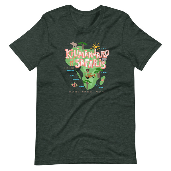 Kilimanjaro Safari T-shirt Disney Animal Kingdom Safari Unisex T-Shirt
