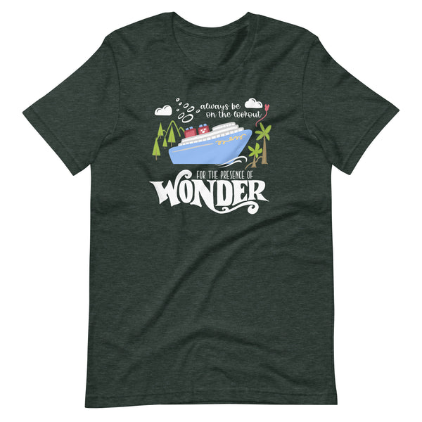 Disney Wonder Cruise Shirt Disney Family Cruise Vacation Unisex T-shirt