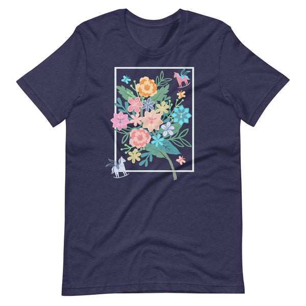 Alice in Wonderland T-shirt Flower Bouquet Flower and Garden Festival T-shirt