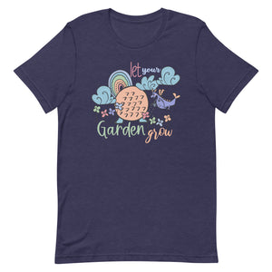 Figment Flower and Garden T-Shirt Let Your Garden Grow Epcot T-shirt