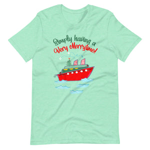 Simply Having a Very Merrytime - READY TO SHIP-Heather Mint- Small