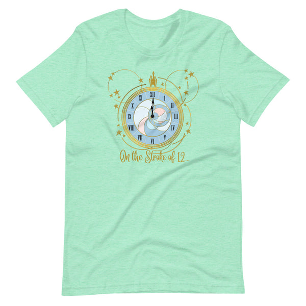 Cinderella Midnight Clock T-Shirt Disney New Years Eve Unisex T-Shirt