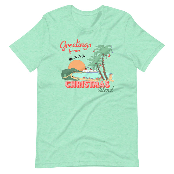 Castaway Cay Christmas Island Disney Cruise Line Very Merrytime Unisex t-shirt