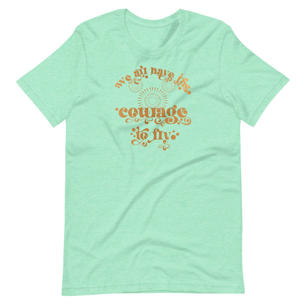 Happily Ever After Disney Fireworks Courage to Fly Disney Shirt Unisex t-shirt