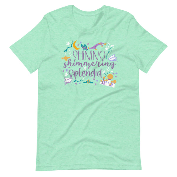 Jasmine Shining Shimmering T-Shirt Aladdin Disney Princess Jasmine T-Shirt