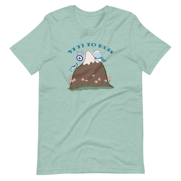 runDisney Yeti Animal Kingdom Disney Expedition Everest Short-Sleeve Unisex T-Shirt