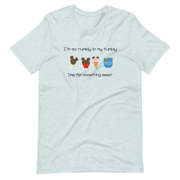 Winnie the Pooh Mickey Snacks T-shirt I'm so rumbly in my tumbly time for something sweet