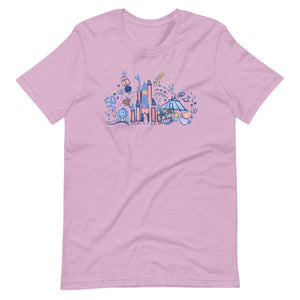 Magic Kingdom 50th Anniversary T-Shirt Cinderella's Castle T-Shirt