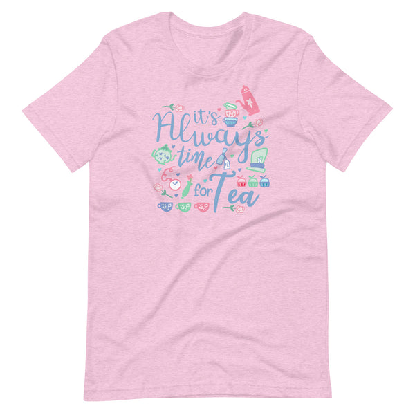 Alice in Wonderland Tea Party T-Shirt It's Always Time for Tea Magic Kingdom T-Shirt
