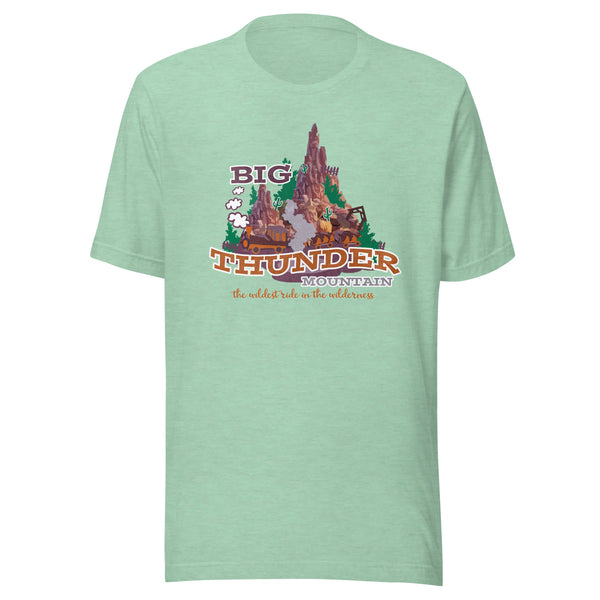Big Thunder Mountain T-Shirt Disney Shirt Disney Railroad Disney Mountains Shirt Frontierland Disney T-Shirt