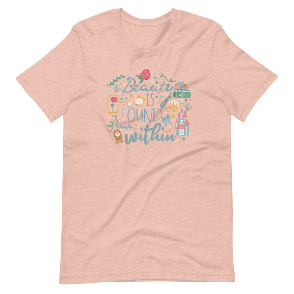 Belle Beauty Within T-shirt Disney Princess Beauty and the Beast T-Shirt