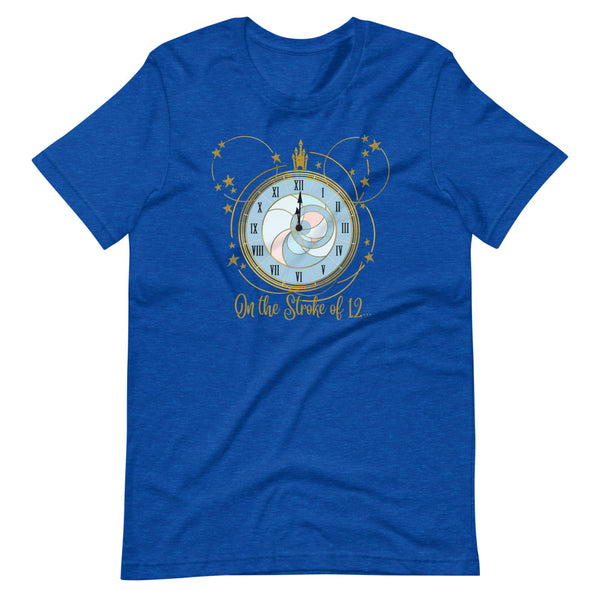 Cinderella Midnight Clock T-Shirt Disney New Years Eve Unisex T-Shirt