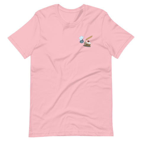 Remy Ratatouille Christmas T-Shirt- READY TO SHIP-Pink- Small