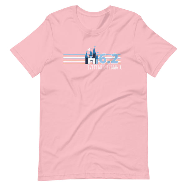 runDisney Every Mile is Magic Disney Castle Running 6.2 Miles 10K Unisex t-shirt