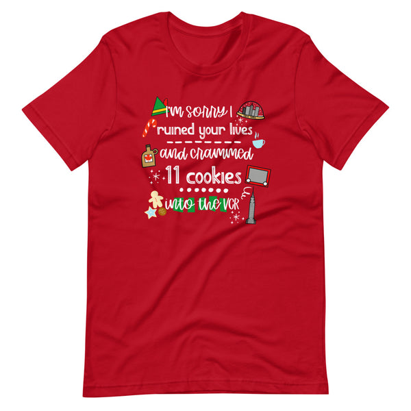 Elf Christmas Cookies Buddy the Elf Short-Sleeve Unisex T-Shirt