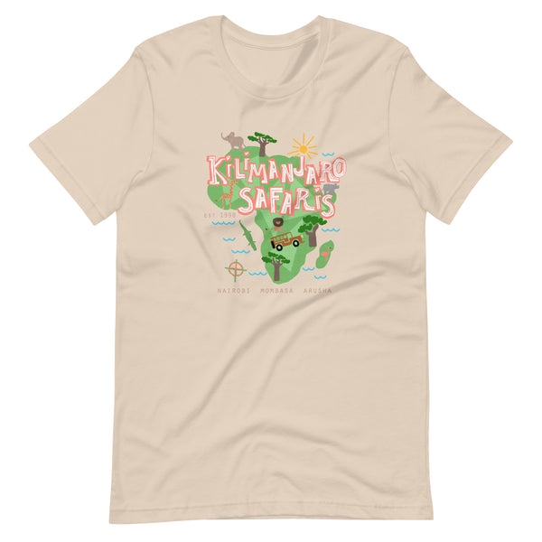Kilimanjaro Safari T-shirt Disney Animal Kingdom Safari Unisex T-Shirt