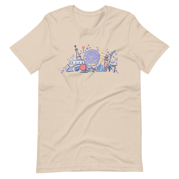 EPCOT T-Shirt Disney Parks Shirt Spaceship Earth Disney World Epcot T-Shirt
