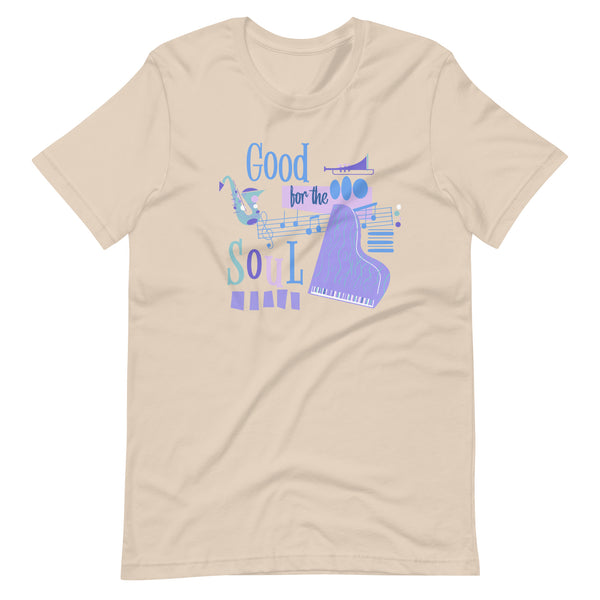 Disney Pixar Soul Good for the Soul Jazz Music Unisex t-shirt