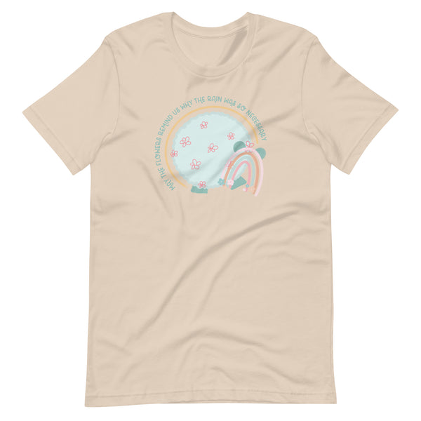 Epcot Flower and Garden Spaceship Earth T-Shirt Mickey Rainbow Disney Unisex T-shirt