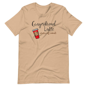 Gingerbread Latte T-Shirt Christmas Coffee Starbuck Shirt Mickey Gingerbread Coffee T-Shirt