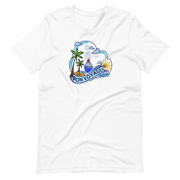 Bon Voyage T-Shirt Disney Cruise Shirt Castaway Cay Unisex T-shirt