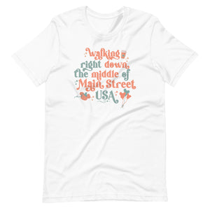 Main Street USA Fall Disney Shirt Magic Kingdom in Autumn Unisex t-shirt