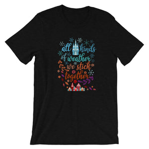 Disney Frozen Christmas T-Shirt Anna and Elsa Disney Sisters Disney Shirt White Christmas T-Shirt