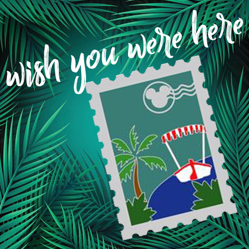 Jungle Cruise Disneyland Walt Disney World Postage Stamp Hard Enamel Pin- B Grade