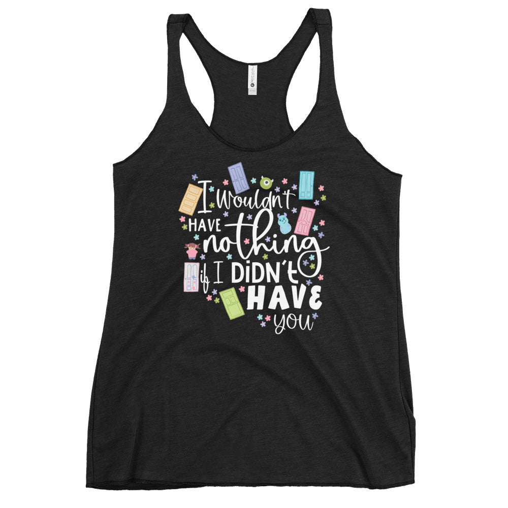Monster's Inc. Tank Top Disney Shirt I Wouldn't Have Nothing