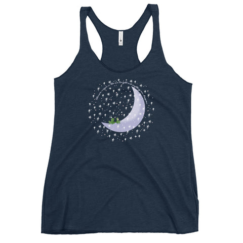 Magic in the Air Tank Top Princess and the Frog Moon Women's Racerback Tank