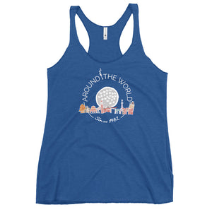 Epcot Since 1982 Tank Top Around the World Showcase Women's Racerback Tank Top