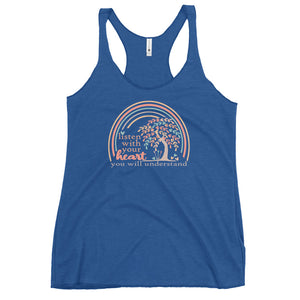 Pocahontas Grandma Willow Tank Top Listen with your Heart Disney Women's Tank Top