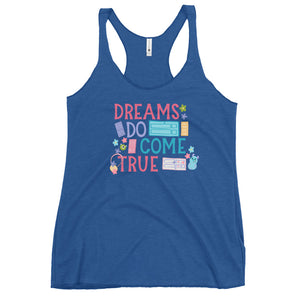 runDisney Monsters Inc Springtime Surprise Mike and Sulley Disney running Women's Racerback Tank