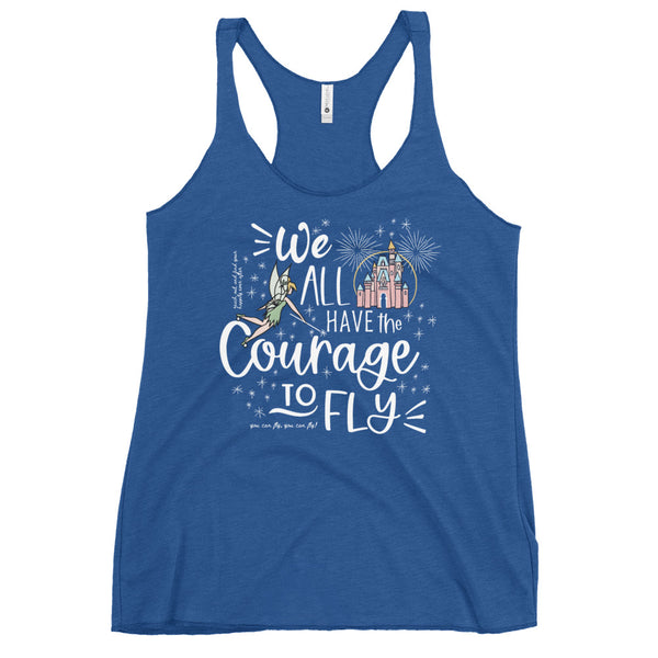 Magic Kingdom Fireworks Tank Top Happily Ever After Disney Castle Tinkerbell Fireworks Tank Top